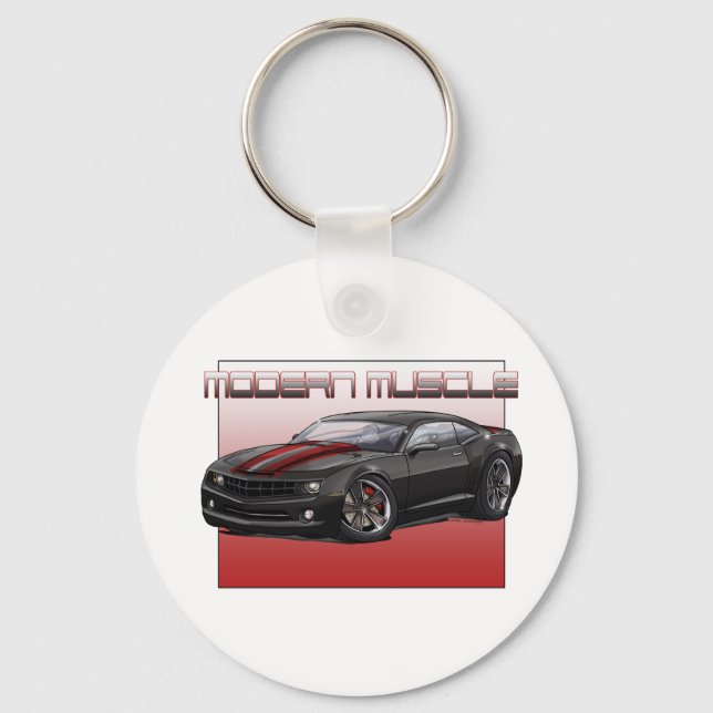 2010_Camaro_Black Keychain (Front)