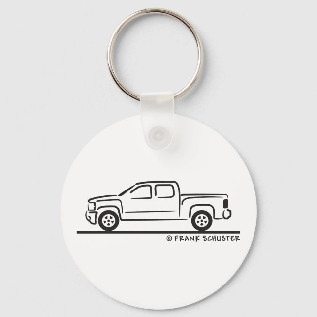 2010 Chevrolet Silverado Keychain (Front)