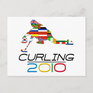 2010: Curling Postcard