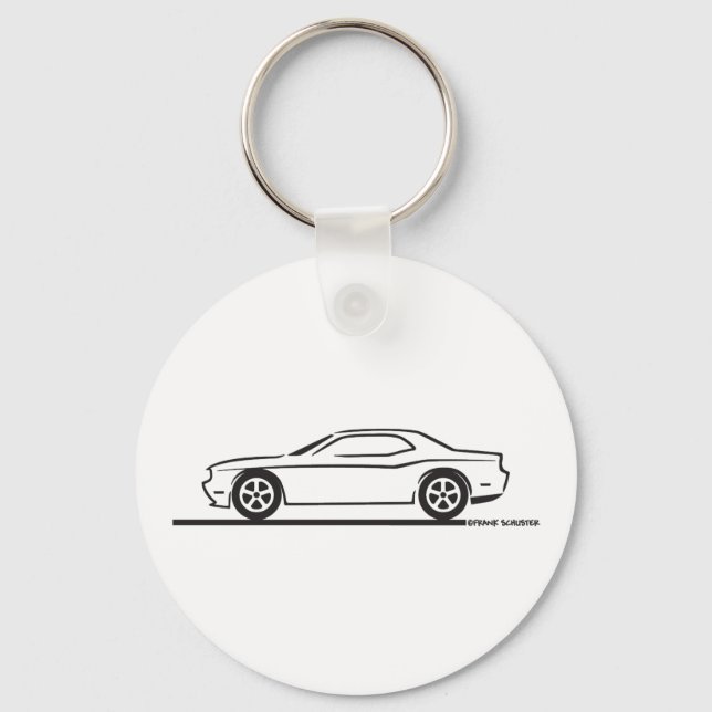 2010 Dodge Challenger Keychain (Front)