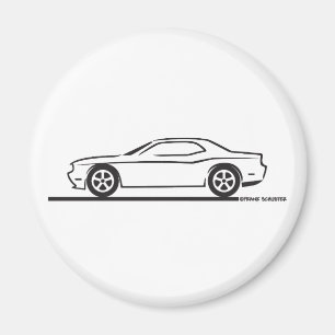2010 Dodge Challenger Magnet