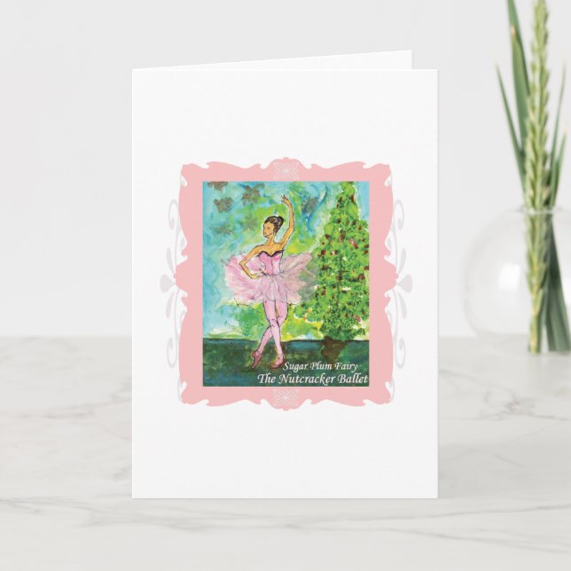 2010  Edition Sugarplum Fairy Holiday Card (Front)