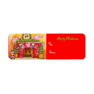 2010 Flying Pigs Decorate Gift  Labels