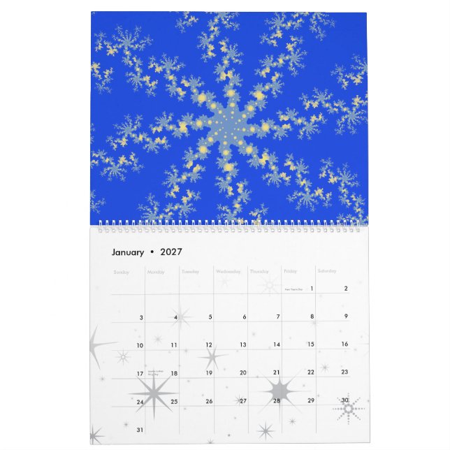 2010 Fractal Calendar 2 (Jan 2027)