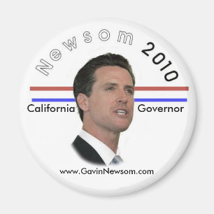 2010 Gavin Newsom magnet