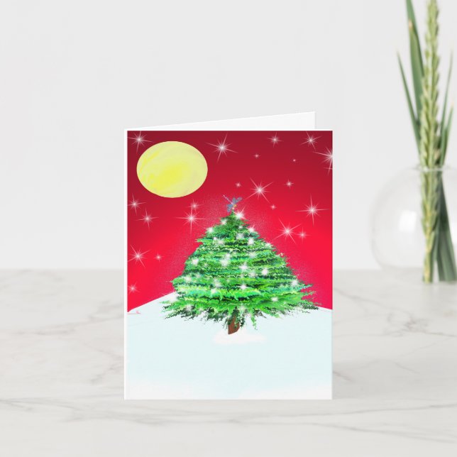 2010 holiday (christmas tree) card (Front)