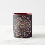 2010 Holiday Peace Mandala Mug<br><div class="desc">This beautiful mug will add that festive sparkle to any beverage!</div>