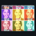 2010 HOPE & CHANGE CALENDAR<br><div class="desc">HOPE AND CHANGE CALENDAR2010 FEATURES BARACK OBAMA BY funny_tshirt</div>