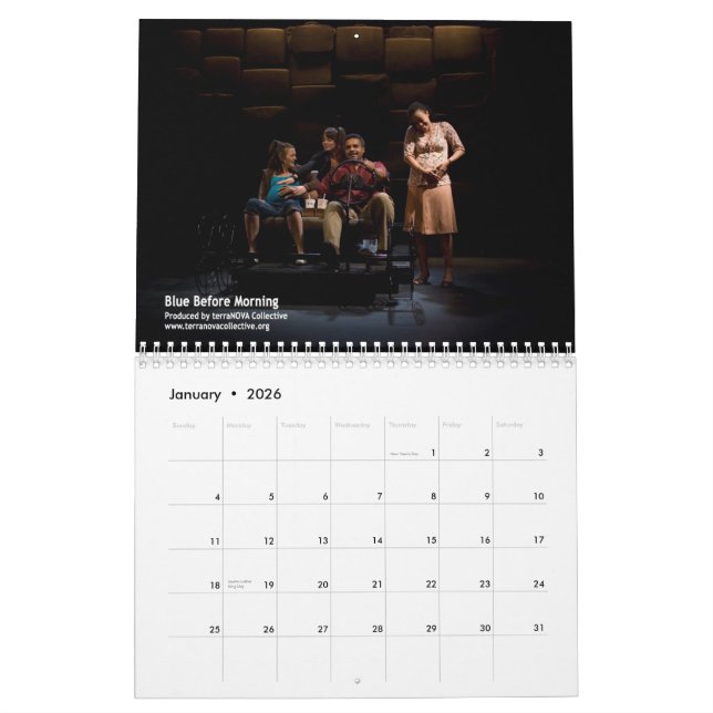 2010 IL attribue le calendrier mural (Jan 2026)