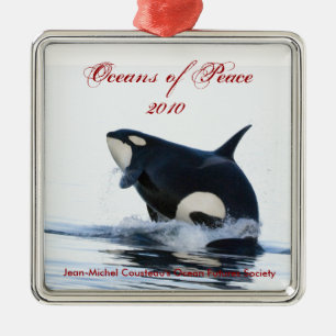 2010 Orca Holiday Ornament
