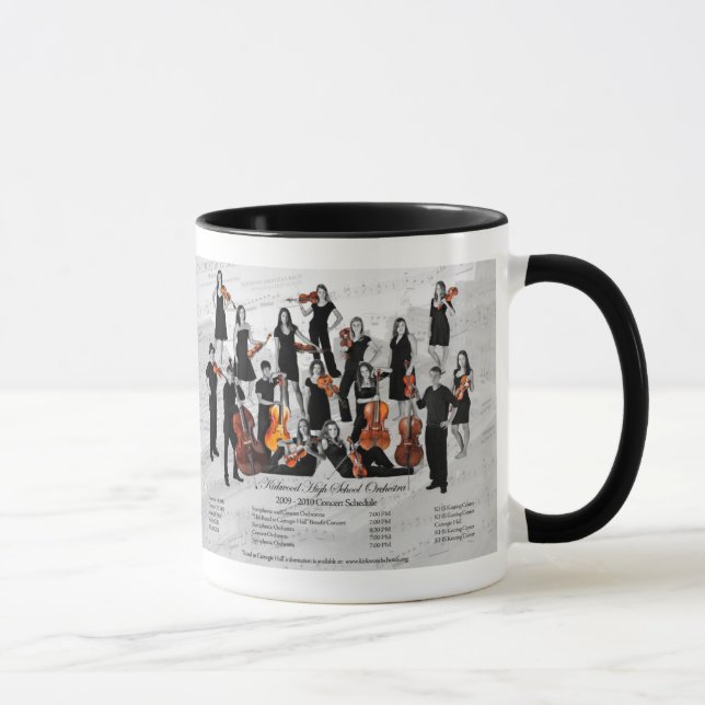 2010 Orchestra Senior members Mug (Right)