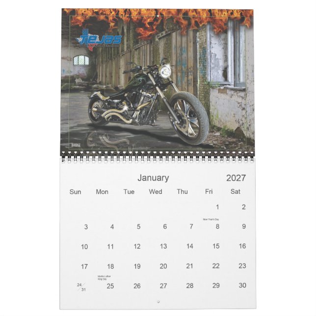 2010 Raider Reflections Calendar (Jan 2027)