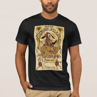 2010 richmond zombie walk poster shirt