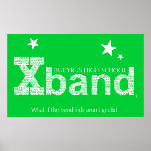 2010 Xband Poster (Lime Green)