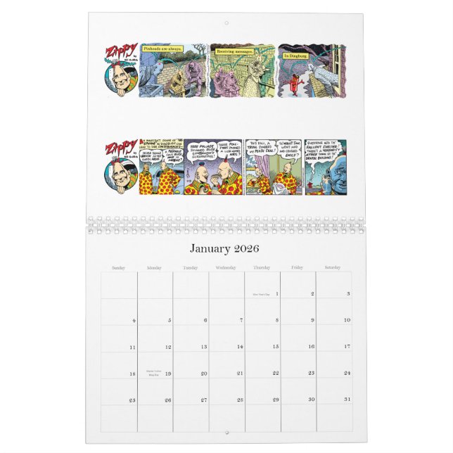 2010 Zippy Calendar (Jan 2026)