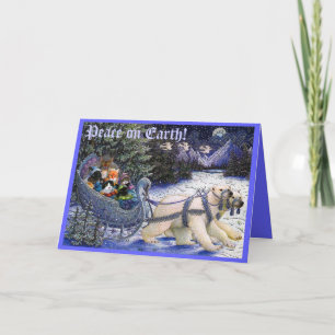 2010XMASCatCard, Peace on Earth! Holiday Card