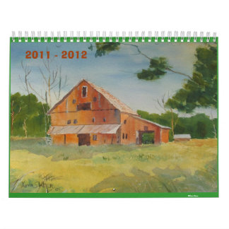 2011 - 2012 Calendar by Kevin Slater