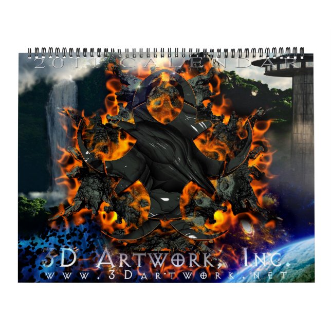 2011 3D Artwork Calendar (Cover)