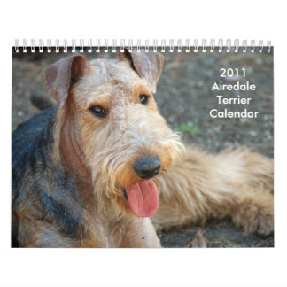 2011 Airedale Terrier Calendar