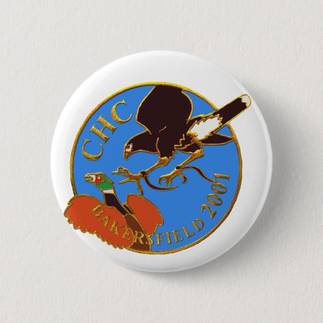 2011 Bakersfield 2 Inch Round Button (Front)