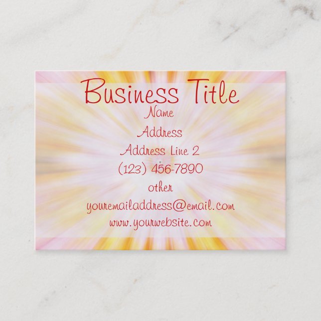 2011 Calendar Business Cards (Front)