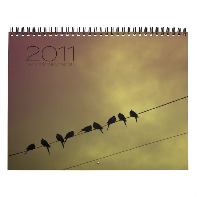2011 Calendar by Patrick McPheron (Cover)