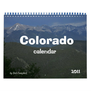 2011 Colorado Calendar