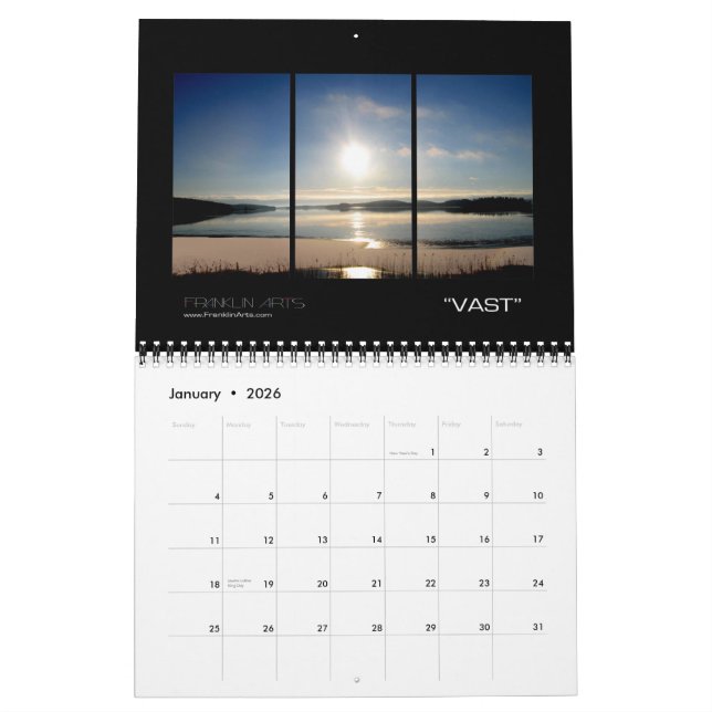 2011 Landscapes& Sunsets Calendar (Jan 2026)