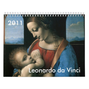 2011, Leonardo da Vinci Calendar