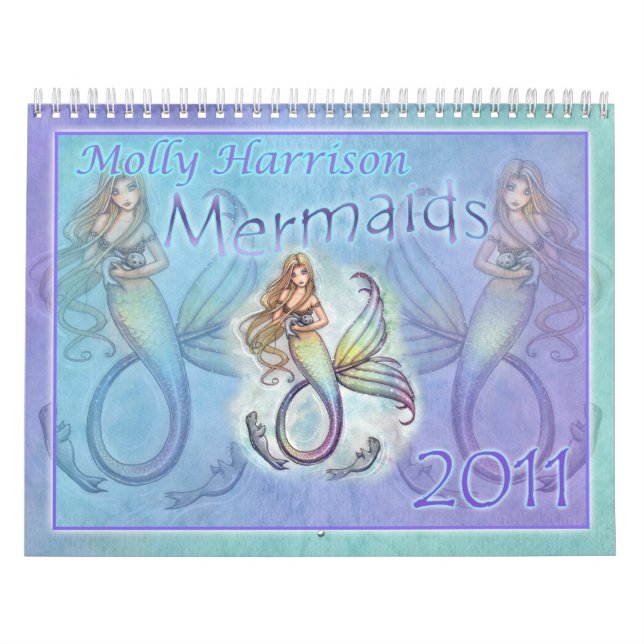 2011 Mermaid Calendar by Molly Harrison (Cover)