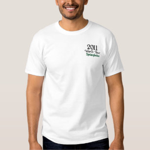 2011 New Zealand South African fans & supporters Embroidered T-Shirt