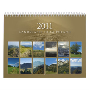 2011 paysages de Pologne - calendrier