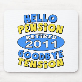 2011 Retirement Mouse Pad