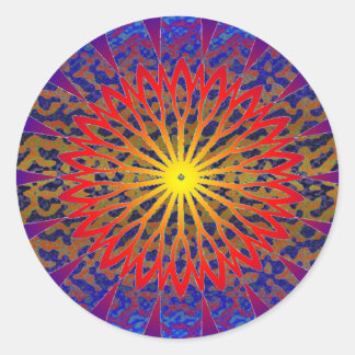 2011 SDC  SUN Dial Chakra Classic Round Sticker