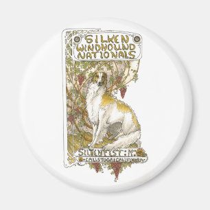 2011 Silkenfest logo magnet