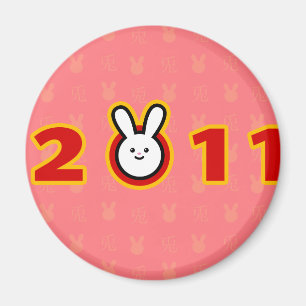 2011: Year of the Rabbit Magnet