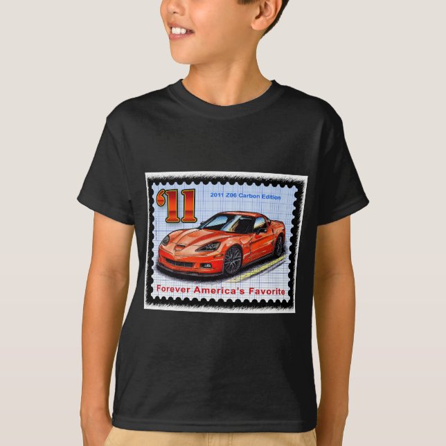 2011 Z06 Carbon Edition Corvette T-Shirt (Front)