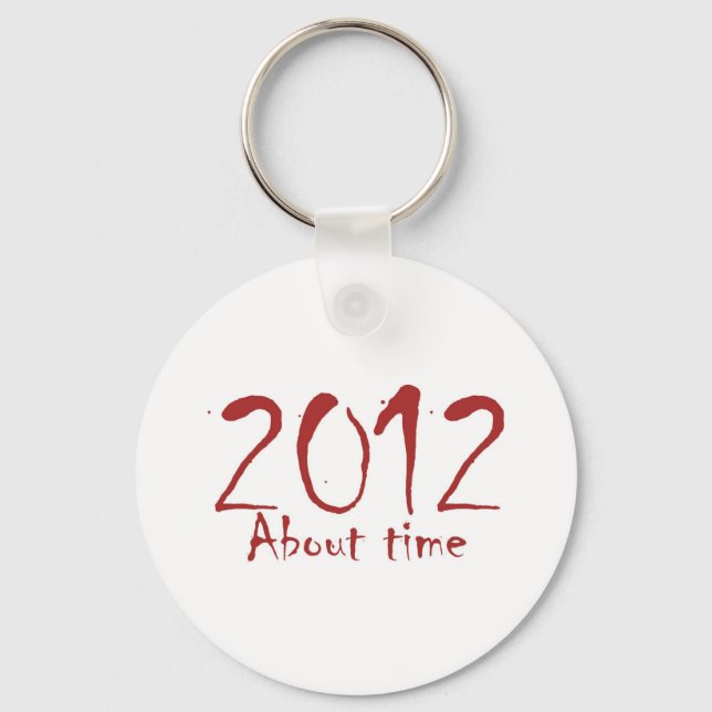 2012 About Time Keychain (Front)