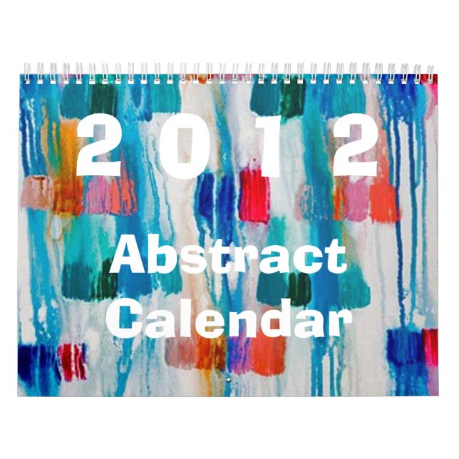 2012 Abstract Calendar (Cover)