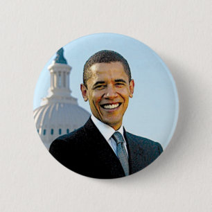 2012 Barack Obama Photo Campaign Button