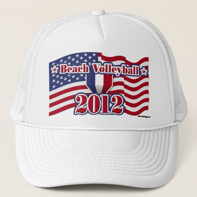 2012 Beach Volleyball Trucker Hat (Front)