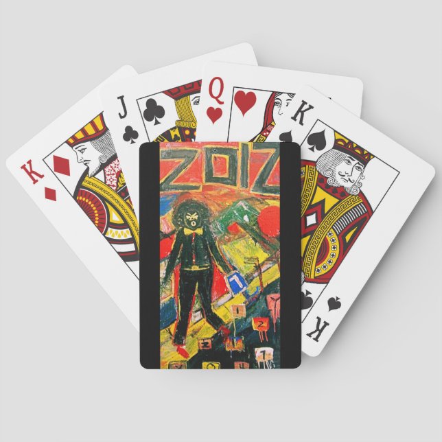 2012 BLACK DRAFT PLAYING CARDS (Back)