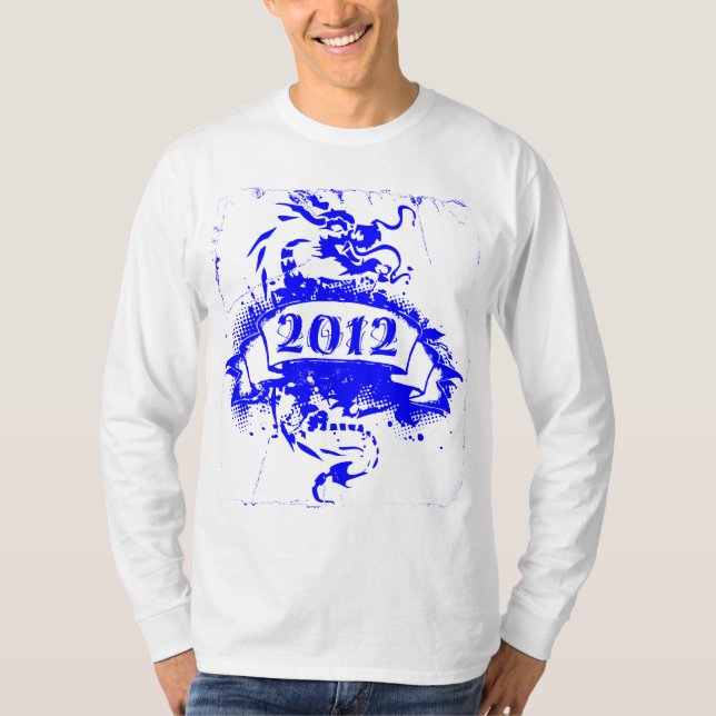 2012 - Blue Dragon, vintage - T-Shirt (Front)