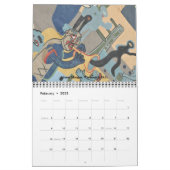 2012 Calendar (Feb 2025)
