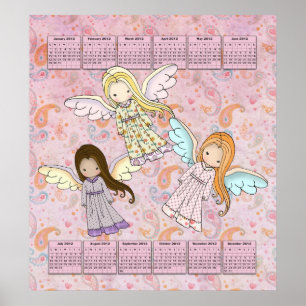 2012 Calendar Poster Three LIttle Angels