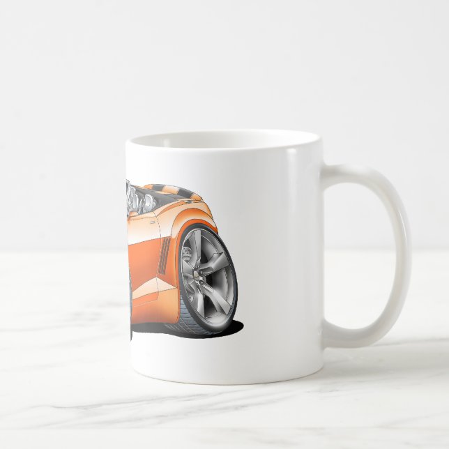 2012 Camaro Orange-Black Convertible Coffee Mug (Right)