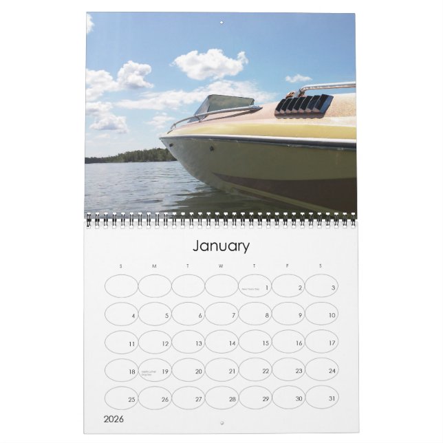 2012 CGOAMN Classic Glastron Calendar (Jan 2026)