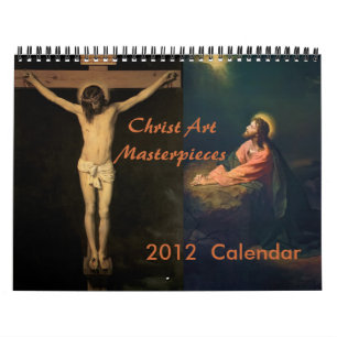 2012  Christ Art Masterpieces Calendar