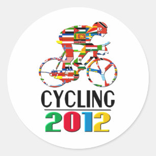2012: Cycling Classic Round Sticker