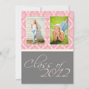 2012 Damask Graduation SCROLL DOWN for 2013 Invitation